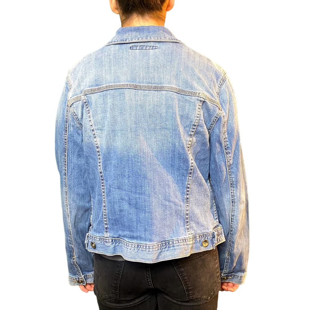 Calvin Klein Jeans Denim Jacket Size XL - Picture 3 of 4